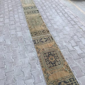 2x17 Rug,2x17 Runner Rug,Patchwork Runner,2x17 Vintage Rug,Stair Runners,Entryway Rugs,Longe Runner,Corridor Rug,1.7x16.9 ft, Tax Free USA