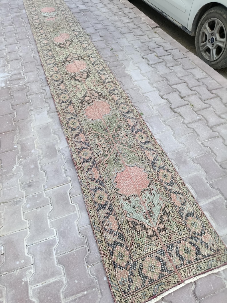 Stair Runner Rug Pattern 2x24 Rug,2x24 Runner Rug,patchwork Runner,2x24 Vintage Rug,stair Runner ...