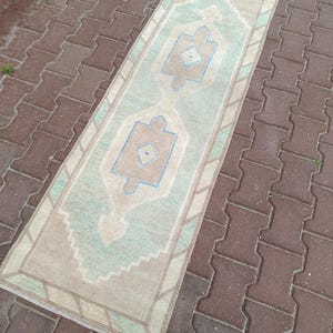 Runner 2x6 Rug,2x6 Vintage Rug,Vintage Small Runner,Turkish Runner 2x6,Runner Shorts,Kitchen Rug,2x6 Rug, 1.11x6.0 feet, Tax Free USA