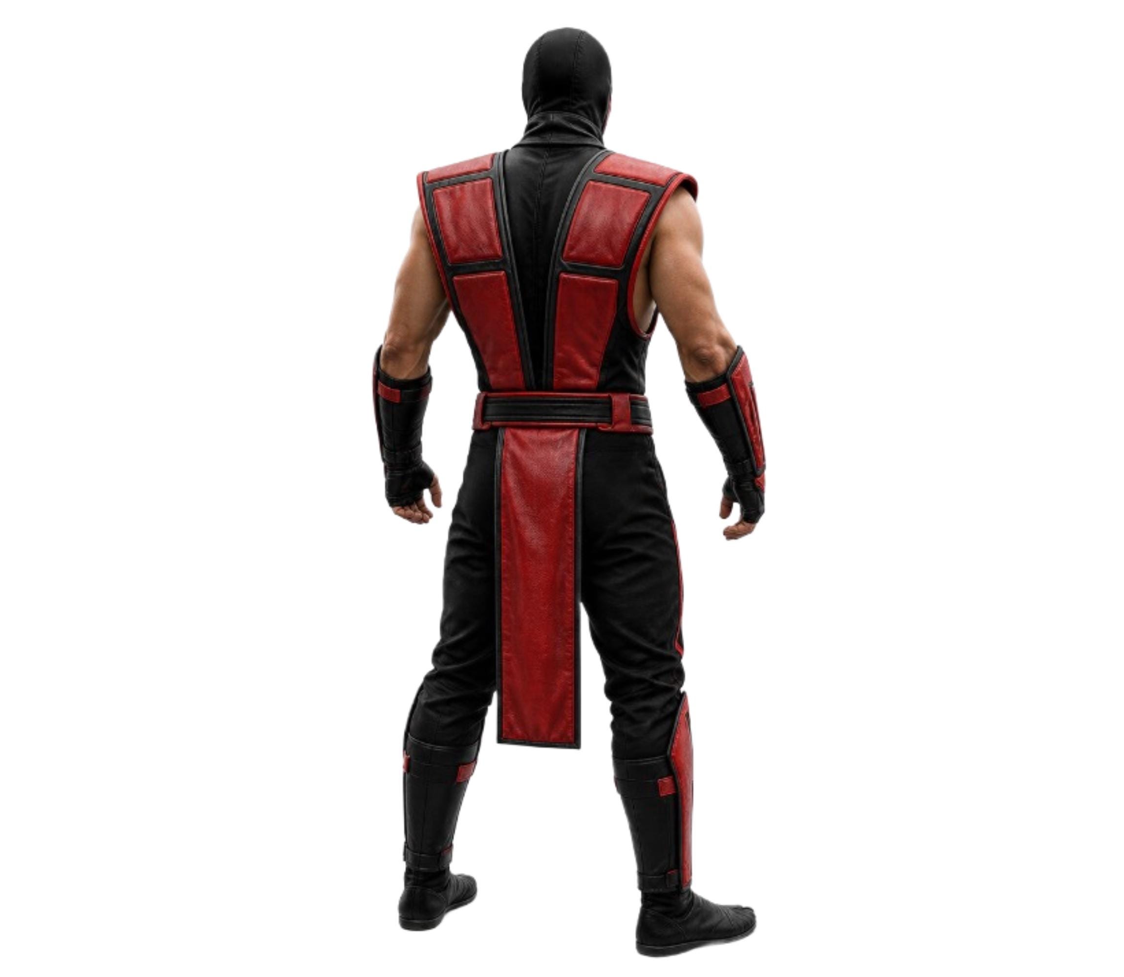 Handmade Leather Sub-zero Armor – Mortal Kombat Ninja Cosplay