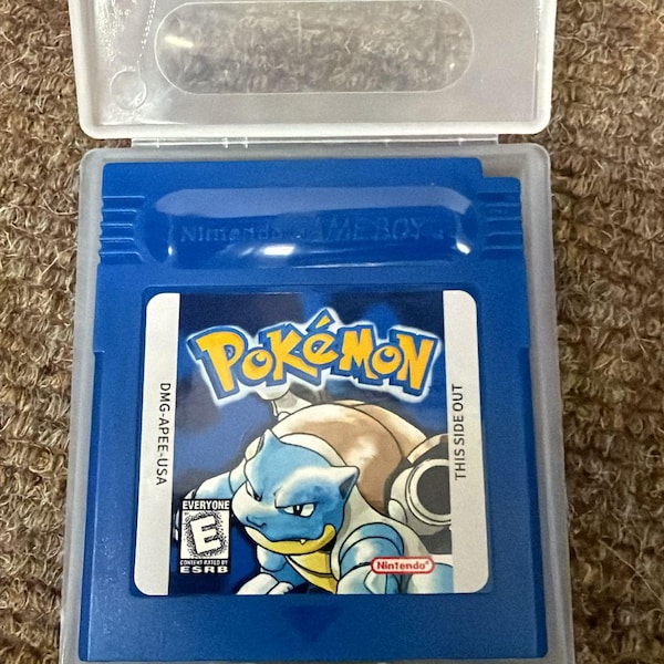 Pokémon Blue Version Game Boy – Nintendo Cartridge – Tested and Working