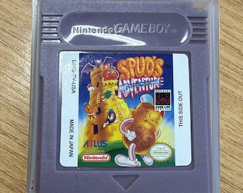 Spuds Adventure ゲームボーイカラー - 任天堂カートリッジ - テスト済み・動作確認済み
