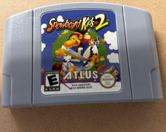 Snowboard Kids 2 ニンテンドー64用カートリッジ（動作確認済み、PAL版）