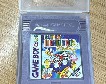 Super Mario Bros Deluxe Gameboy Color - Cartucho Nintendo - Testado e funcionando
