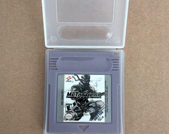 Metal Gear Solid (Game Boy Color) – Nintendo-cartridge – getest en werkend