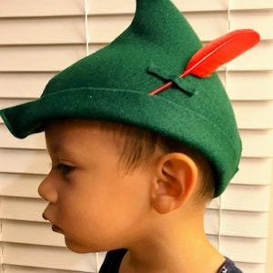 Blue Robin Hood Hat - Etsy display picture 1