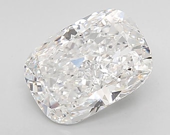 2,78 ct lång kudddiamant, labgrowden | E VVS1 | IGI-certifierad | Utmärkt slipning, polering och symmetri | Etisk lös diamant