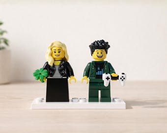 Personalized Mini Figure, Build Your Own Custom Character, Couple & Family Mini Figure, Unique Valentine's Day Gift for Him or Her
