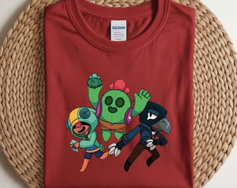 Brawl T-Shirt: Born to Brawl Kids Tee, Personalized Gamer Shirt
