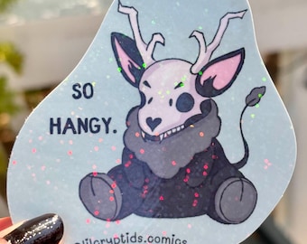 Baby Wendigo Holographic Sticker