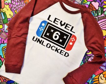 Nintendo Switch Birthday Shirt - Etsy 