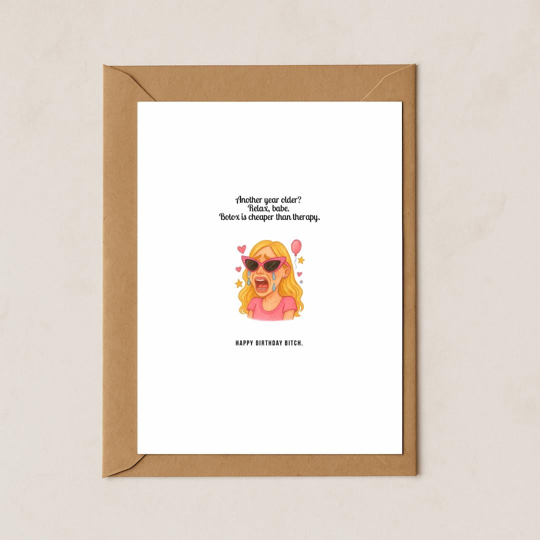 Funny botox card - Etsy België, image size:1080x1080