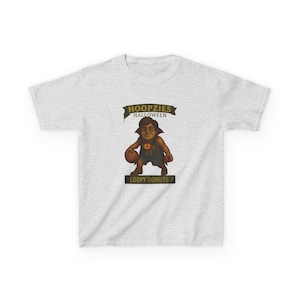 Kids Halloween T-Shirt, Loopy Donuts Vampire Baller Tee, Funny Spooky Costume Shirt, Fall Festival & Trick-or-Treat Gift