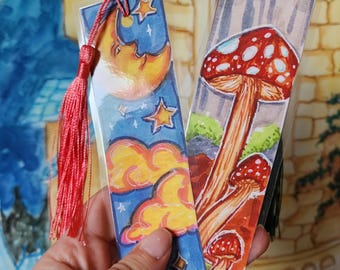 Handmade Marker Drawing Bookmarks