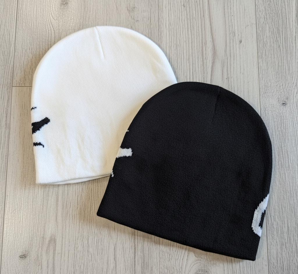 Y2K Knitted Beanie for Man and Women – Hip Hop Streetwear Wool Hat