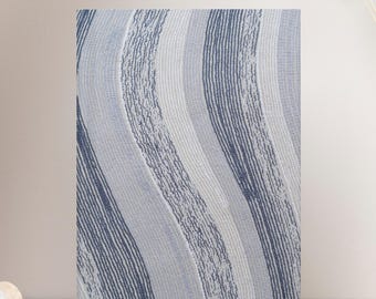Faux Wavy Knit Hardcover Notebook Journal - Matte