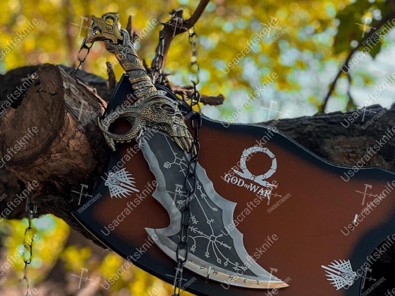 God of War Blades of Chaos Kratos Sword Replica Metal