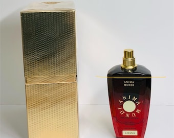 Anima Mundi Tikal – Perfume 75 ml. Se vende tal como se muestra en la imagen. El nivel de llenado corresponde exactamente al de la foto.