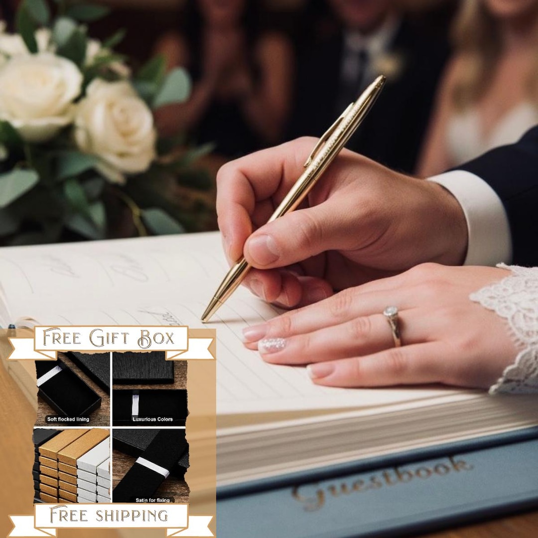Personalized Luxury Style Gold Engraved Pen – Elegant Custom Name Gift ...