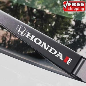 2x Honda 8" dekaler – Biltorkarblad och flerfunktionella logotyper