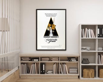 Póster La naranja mecánica (1971) M747