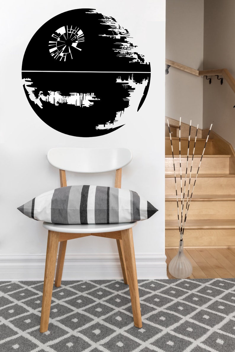 Star Wall Decal Wars Vinyl Sticker Scifi Image 0