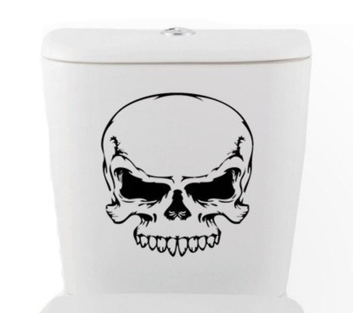 skull toilet lowes