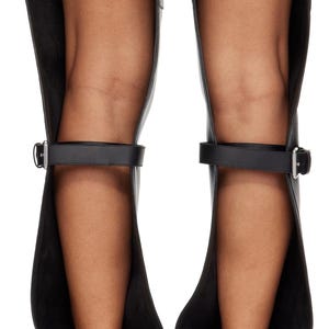 Botas Back Out: Ajuste personalizado, textura de cocodrilo - Cuero sintético hecho a mano - Por PrimaDND imagen 2