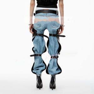 Botas Back Out: Ajuste personalizado, textura de cocodrilo - Cuero sintético hecho a mano - Por PrimaDND imagen 4