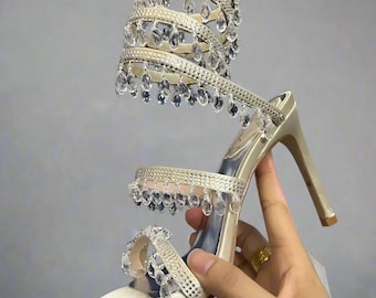 Gladiator Sandals: Chandelier Style - Handmade for Women