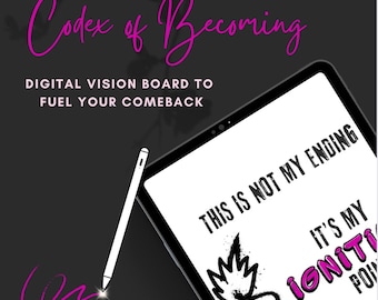 Códice del Ser / Páginas para Soñar, Seguir y Crecer / Tablero de Visión Digital