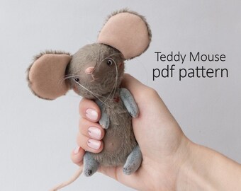 Teddy Squirrel 13cm e-Pattern