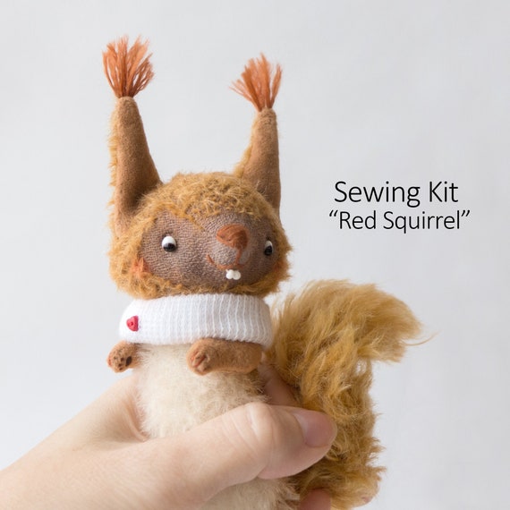 red squirrel teddy
