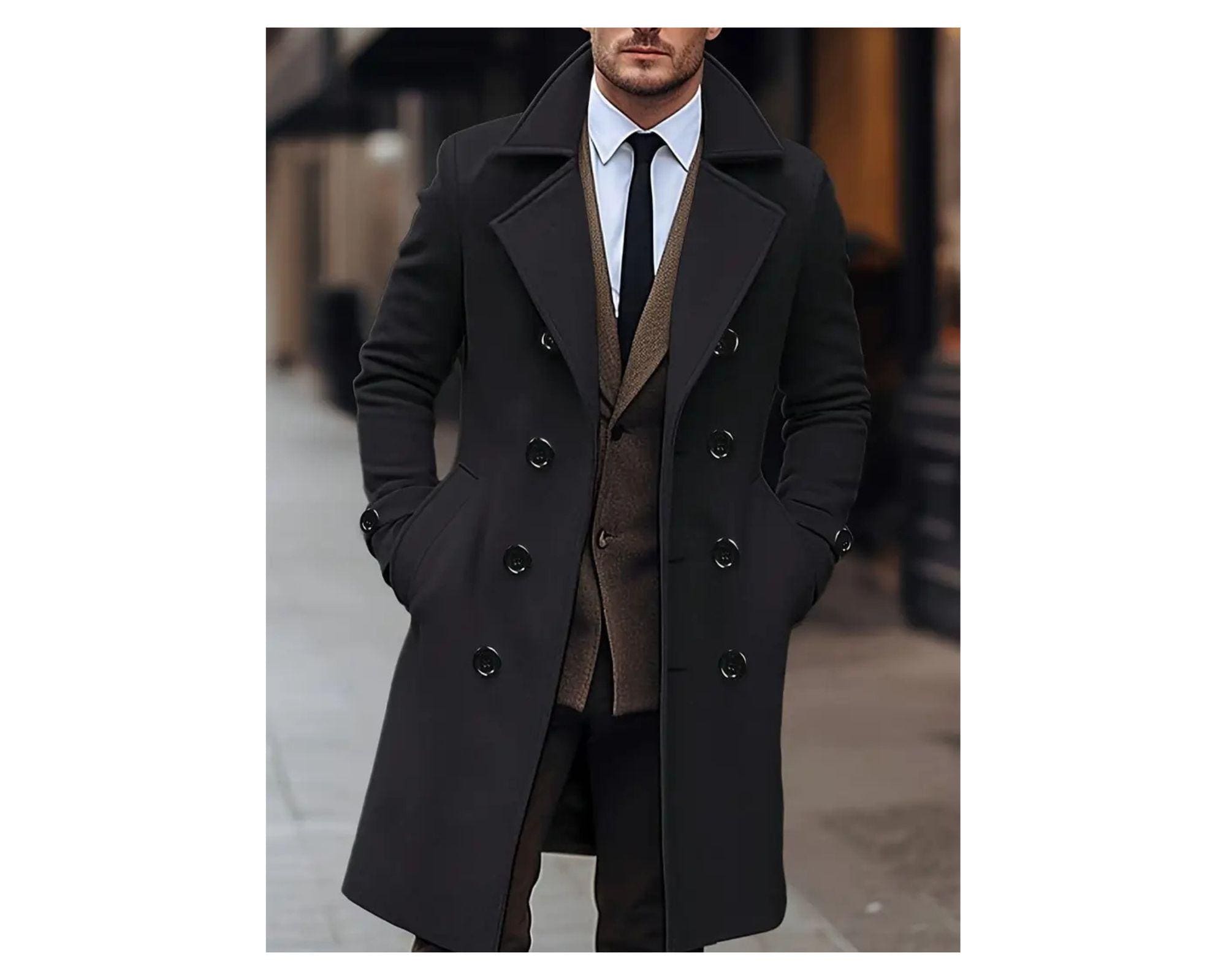 Mens Chesterfield Coat - Etsy