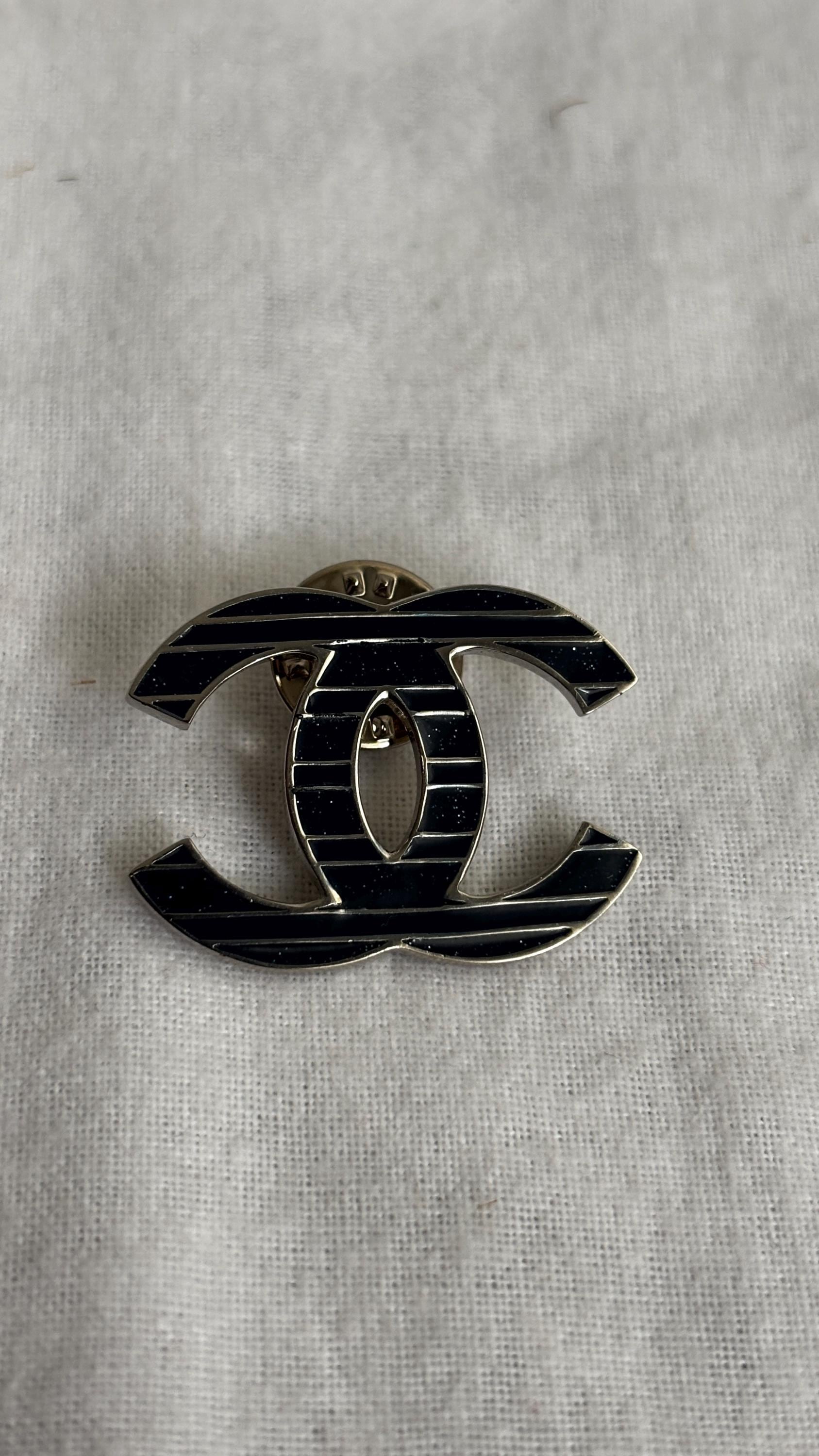 Chanel Logo Pin - Etsy