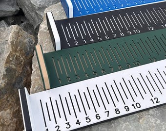 Fishing Bump Board Custom Fish Ruler Musky, Pike & Walleye Measuring Board | 3 sizes”