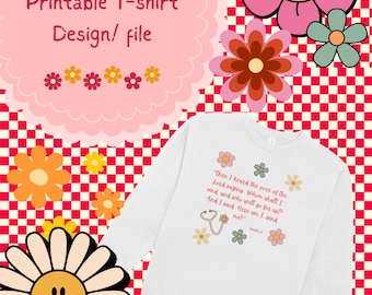 Jesaja 6:8 – "Hier ben ik, stuur mij" printbaar T-shirtontwerp | Christelijke SVG | Digitale download