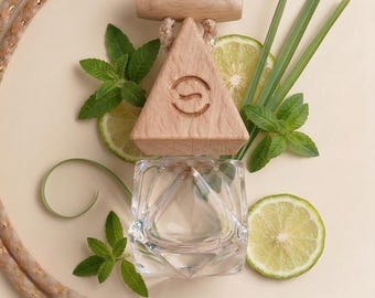 Ensemble de 2 diffuseurs de placard à la citronnelle - parfum d'agrumes, de verveine et de citron vert