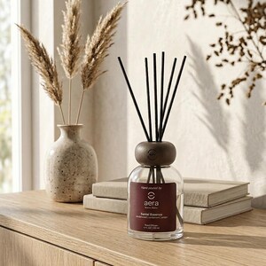 Santal Essence Reed Diffuser – Sandalwood, Amber, Iris, Woody Scent (4oz) | inspired fragrance image 3