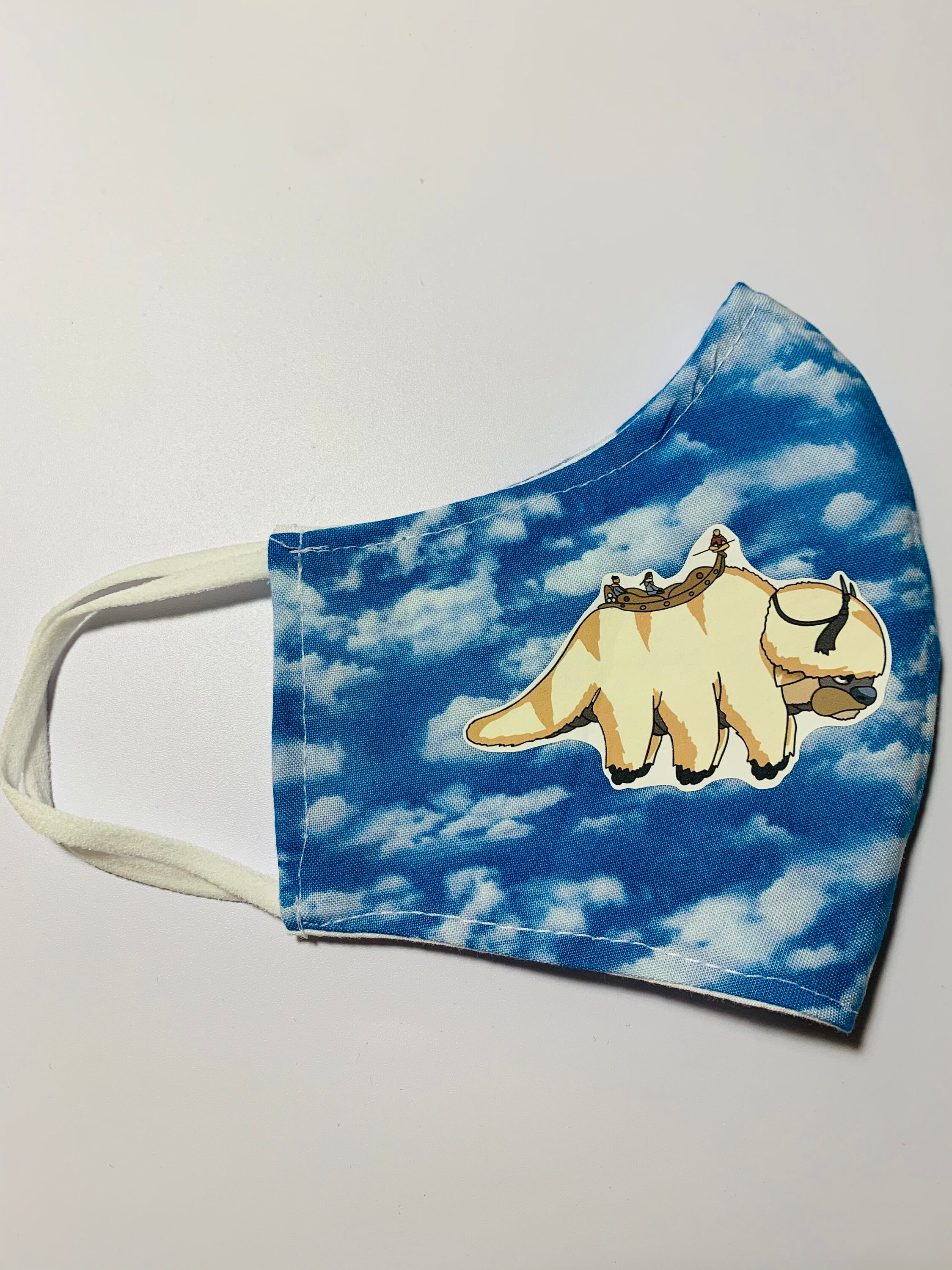 Yip Yip! Appa Avatar Teen/Adult face mask ships tomorrow