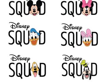 Topolino e amici PNG, Disney Squad PNG, Viaggio in famiglia 2025 PNG, Vacanza in famiglia PNG, Squadra di amici PNG, Modalità vacanza PNG, Pacchetto Family Squad PNG