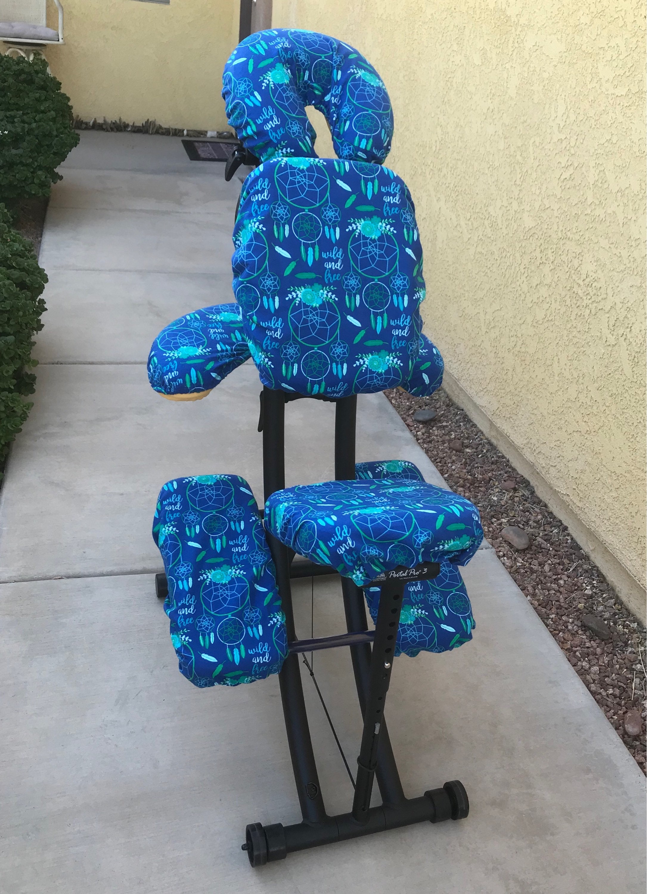 Massage Chair Covers Flannel Washable Chair Massage Seat Etsy