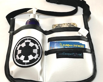 Massage Therapist Holster, Soldier, Black, White, Sci Fi, Hip Bag, Makeup Artist, Ghost Hunter