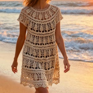Eenvoudig haakpatroon - Sicilia-jurk