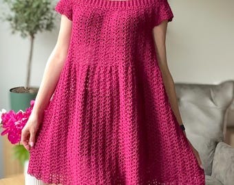 Crochet Pattern -  Rosemary Dress