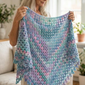 Haakpatroon - Ocean Dreams-sjaal