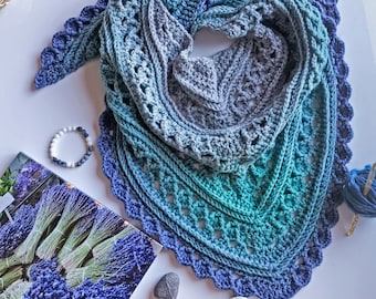 Crochet Pattern - Into The Mystic Shawl