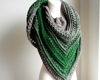 Crochet Shawl Pattern - Queen Shawl Wrap