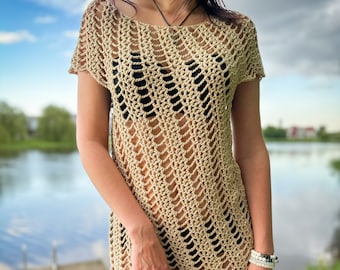 Crochet Pattern - Afelia Beach Dress