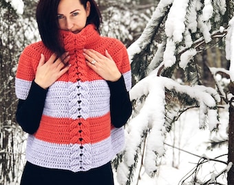 Crochet Sweater Pattern - The Cloud Sweater